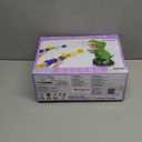 Dinosaur Shooting Toys for Kids 3-5 Years, Movable Target Shooting Games with 2 Air Pump Launcher, Interactive Competition Game Gift for Boys and Girls Ages 3 4 5 6 7 8 Years Old