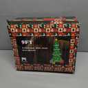9 FT Christmas Tree Inflatable Outdoor Decoration,Giant Blow up Christmas Tree with 3 Gift Boxes, Christmas Decoration with Built-in LED Lights for Yard, Blow Up Xmas New Year Lawn Decor