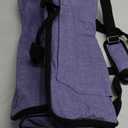 HOMEST Double Layer Carrying Case with Mat Pocket for Cricut Maker 3, Explore 3, Multi Front Pockets for Accessories and Supplies, Purple
