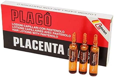 4 Pack Hair loss Placenta Placo for hair intensive treatment [12 vials 0,35 oz]