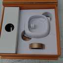 Smart Ring Health Fitness Tracker Women Men (10#(19.8mm), Rose Gold)