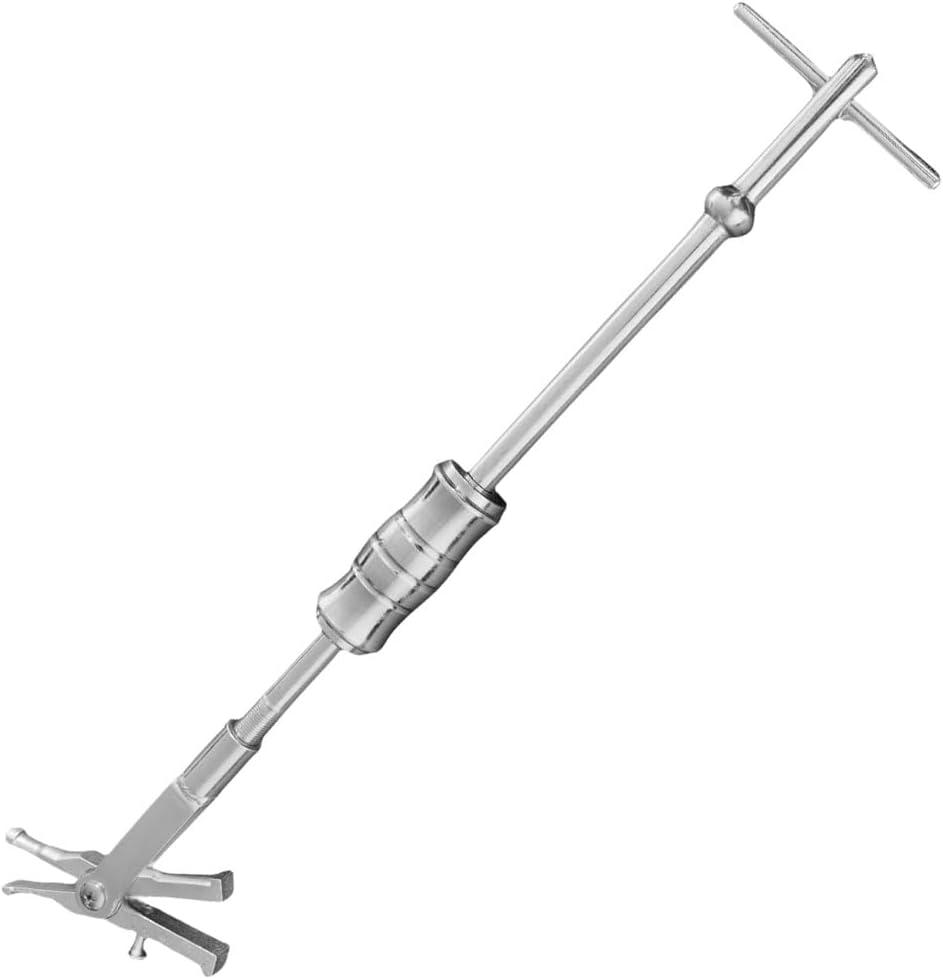 Internal Bearing Puller, Slide Hammer Internal Bearing Puller Extractor Bearing Puller with Expandable Collets 16-45mm Insert Bearing Remover Tool (Silver)