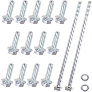 Oil Pan Bolt Kit Replacement for All GM Chevy LS Series EnginesLS1 LS3 LS2 LQ4 LQ9 LS6 L92 L99 L33 Silverado Camaro Corvette 4.8 5.3 6.0 6.2L 1997 1998 1999 2000 2001 2002 2003 2004 2005-2020 Vortec