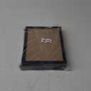 HAUS AND HUES 4x6 Black Oak Frame Set of 4 - Rustic Wooden Photo Holders for Gallery Display