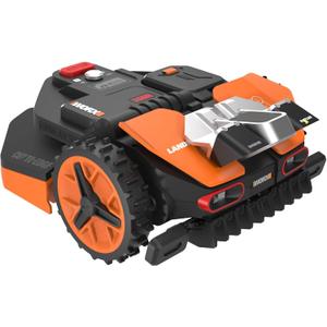 WORX Landroid Vision Robotic Lawn Mower, Wire Free Robot Mower with Active Obstacle Avoidance, WiFi & Bluetooth Connection, APP Control, 3/4 Acre, WR230