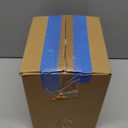 Kimdio Blue Ceramic Vase with Handle, Modern Pitcher Vases for Home Decor, Pottery Decorative Flower Vase, Clay Vases, Centerpieces for Living Room