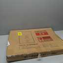 VocalStar 16 x 24 Inch Black Bathroom Mirror for Wall, Square Corner Rectangle Black Metal Framed Bathroom Vanity Mirror Modern Farmhouse, 1/4-inch Shatterproof Glass | Ultra-Flush Hanging