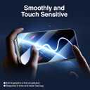 SMARTDEVIL Privacy Screen Protector for iPhone 16 Pro, 9H+ Hardness 28 Anti Spy Private Shatterproof Tempered Glass, Auto Dust-Elimination, Bubble Free, Easy Installation-2Pack