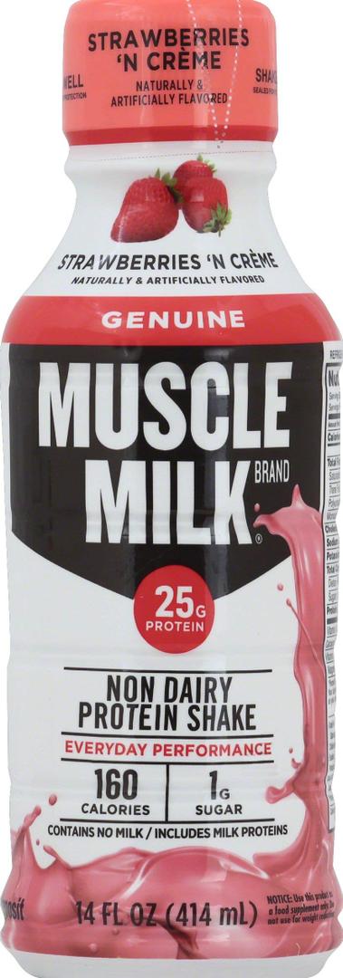 2 x Muscle Milk, Strawberries 'N Creme, 14 Oz