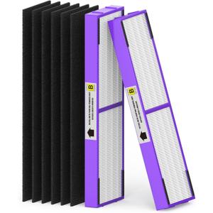 FLT4850PT Filter B Fresh Pet Replacement Compatible with Guardian Models AC4850, AC4825, AC4870, CDAP4500, AC4900, AC4300, AP2200, FLT4850PT, Violet, 2-Pack