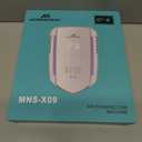 Morrerfresh Ozone Odor Eliminator for Strong Odor 99% Cat Litter Deodorizer Dog Poof Odor Removal Air Ionizers for Home Portable Air Purifier for Pets Toilet Wardrobe Shoe Garage Room Cabinet White