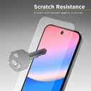 PureGear Maximum Clarity HD Tempered Glass Screen Protector for Google Pixel 10/10 Pro, Scratch Resistant, Touch Swipe Precision, Case Friendly Fit, Lifetime Replacement-Installation Tray Included