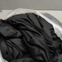 NICETOWN Black Velvet Blackout Curtains 96 inch Long for Living Room and Bedroom, Thermal Luxury Solid Heavy Rod Pocket Drapes/Window Treatments for Hall, Theater (2 Pieces, 52 W)