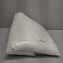 MINUPWELL Ultra Flat Pillows For Sleeping Thin, 7D High Support 2.5 Inch Height Ultra Thin Pillows,Slim Bed Pillows For Stomach Sleeper,Standard Size -18x26 In (White)