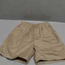 Classroom Uniforms Pull On Shorts for Boys & Girls With Elastic Waistband 52132, 12, Khaki