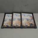 KTKDE 9.5x13 Picture Frame Deep Brown for Wall Hanging, Wood 9.5 x 13 Frame Photo Frame for Wall Horizontally or Vertically, Deep Brown, 3 Pack