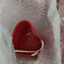 6 Pcs Heart Shaped Mugs Valentine‘s Day Red Heart Coffee Cup 12 oz Valentines Ceramic Mug with Handle Love Camping Tea Cup Valentine‘s Day Gifts for Women Men Wedding Anniversary Couple Lover Deco