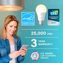 Sengled Alexa Light Bulb, S1 Auto Pairing with Alexa Devices, Warm Light Bulbs, Smart Light Bulbs that Work with Alexa, Bluetooth Mesh Smart Home Lighting, E26 60W Equivalent, 800LM, 4-Pack