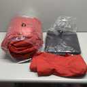 Queen Comforter Set - Red and Black Queen Comforter - Soft Bedding Sets for All Seasons - 4 Pieces - 1 Comforter (88"x92") and 2 Pillow Shams (20"x26")