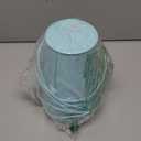 TAKMA Small Metal Buckets with Handle, 6 Pack 4.3 Inch Colored Galvanized Bucket for Kids,Classroom,Crafts,and Party Favors (Green Blue, 4.3" Top)