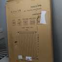 Fairy Baby 38" Extra Tall Baby Gate for Stairs, Fits 29.5" to 32.2" Wide Openings, Metal Auto Close Dog Gate Indoor for The House Doorways, Pressure Mounted Pet Cat Gate for Toddler Kids, White