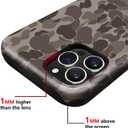 for iPhone 12 Pro Case & iPhone 12 Case,Hunting Camouflage(Camo),Dual Layer Soft TPU Hard PC Bumper Case Design