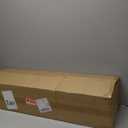 MIXL- Wanlut Wood Finish Tripod Floor Lamp,Cylinder Shade Tall Standing Lamp,Rustic Living Room Floor Lamp,Vintage Style Standing Light for Bedroom Office