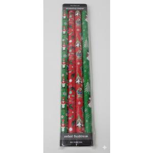 KOJAYHOL Kraft Wrap Paper Rolls - Jumbo Wrap for Kids & Adults, 4 Rolls - 17 in. x 16 ft. Per Roll