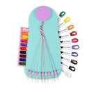 Choose Friendship, My Friendship Bracelet Maker®, an American Original | 20 Pre-Cut Threads - Makes Up to 8 Bracelets | Craft Kit, Kids, Bracelet Making Kit, Jewelry-Making Kit, Gifts for Girls 8-12