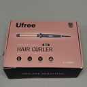 Ufree 5 in 1 Curling Iron with Interchangeable Ceramic Barrels (0.35"-1.25"), Curling Wand Set with Flat Iron Hair Straightener, Instant Heat Up, Dual Voltage Hair Curler, Gifts for Women