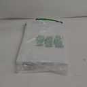 10 Pack 18'' x 12'' White Corrugated Plastic Sign Blank Board Double Sided for Garage Sale, Rent, Birthday Party, Guidepost Decorations