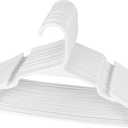 Heavy Duty Plastic Clothes Hangers Bulk 30 Pack
