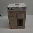 BELLA Single Serve Coffee Maker, K Cup & Coffee Ground Compatible with Removable, Adjustable Drip Tray, Auto Shutoff & Reusable Dishwasher Safe Accessories, Brews 6oz to 14oz, 1000 Watt, Oatmilk