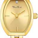 Petite Bracelet Watch for Women, Gifts for Girlfriend Diamond Dress Analog Watch Waterproof