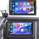 4G+64G Android 15 Car Radio for 2003 2004 2005 2006 Chevrolet Chevy Silverado Impala Tahoe GMC Sierra Yukon, 7" IPS Touch Screen Car Stereo Wireless CarPlay/Android Auto/Mirror Link, Backup Camera/SWC