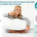 COTTON STICH 12x16 Small Pillowcase Zipper Closer Pillow case Set of 2 PC Mini Pillowcase 600 TC Pure Egyptian Cotton Decorative Hotel Quality (White Solid, Toddler 12x16 Zipper)