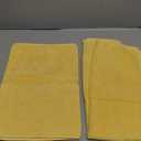 sense gnosis Yellow Hand Towel Set of 2 Super Soft 100% Cotton Quick Dry Absorbent Waffle Weave Decorative Bath Hand Towels for Bathroom 13" x 29"