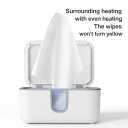 Wet Wipes Heater , Baby Wipe Warmer, Night-Ready Warm Wipes Dispenser with Moisture Lock, Large Capacity for Busy Parents, Soft Surround Heating, Safe & Even Warmth for Newborns