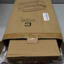 CCCEI Modular Power Tool Organizer Wall Mount with Charging Station. Garage Drill Storage Shelf with Hooks, Heavy Duty Rack, Tool Battery Holder Built in 8 Outlet. Gift for Men. Black, 1 Pack.