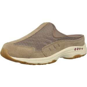 Easy Spirit Traveltime Mule Womens Slip On 8.5 BM US Fungi Taupe
