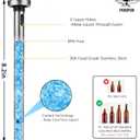 PONPUR Gifts for Men Dad, 4pc Beer Chiller Sticks, Christamas Anniversary Birthday Gifts Idea for Husband Him, Cool Home Bar Accessories Presents for Beer Lover, White Elephant Gift for Adult