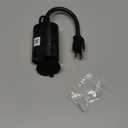 Minoston Matter Outdoor Smart Plug WiFi Heavy Duty Plug-in Outlet IP65 Waterproof, Compatible with Alexa Apple Home SmartThings Google Home, Smart Life, Remote Control, 15Amp Black (MP22M)