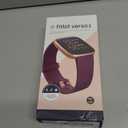 Fitbit Versa 2 Health and Fitness Smartwatch with Heart Rate, Music, Alexa Built-In, Sleep and Swim Tracking, Bordeaux/Copper Rose, One Size (S and L Bands Included)