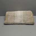 BSICPRO Bathroom Rugs and Mats Sets, 2 Piece Thick Absorbent Chenille Bath Mat Rug Set Non Slip, Soft Shaggy Bath Floor Mats for Bathroom, Machine Washable (20" x 47" Plus 16" x 24", Beige)