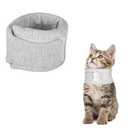 Cat Neck Brace, Adjustable Breathable Elizabethan Collar for Pet After Surgery Recovery Cat Neck Cervical Cone for Small Medium Dogs Puppies Kittens with Neck Circumference 8.2-10.2 Inch (Grey, S)