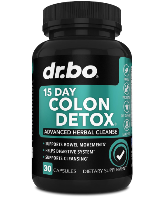 Colon Cleanser Detox for Weight Flush - 15 Day Intestinal Cleanse Pills & Probiotic - Fast Natural Laxative for Constipation Relief - Bowel Movement Supplements for Stomach Bloating, Gut Loss Support