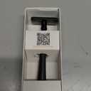 Safety Razor, Single Blade Razors for Men, 1 Reusable Metal Blade Razors, 5 Double Edge Safety Razor Blades, Close and Smooth Wet Shaving Experience, Black