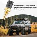 Engine Coolant Temperature Sensor - Professional Car Accessories OEM#89422-20010 89422-35010 Coolant Temp Sensor Compatible with Chevrolet Ford Geo GMC Jaguar Kia