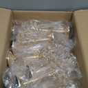 Mimorou 12 Pack Crystal Candle Holders Gold or Silver Candle Holders Bulk Tealight Candlestick Crystal Candelabras for Wedding Party Valentine Christmas Dining Table Centerpieces Decoration (Gold)