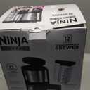 Ninja 12-Cup Programmable Coffee Brewer, 2 Brew Styles, Adjustable Warm Plate, 60oz Water Reservoir, Delay Brew - Black/Stainless Steel